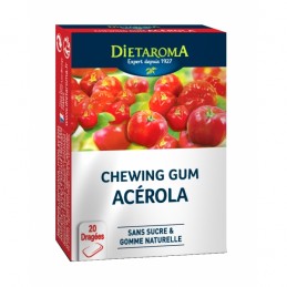 Chewing-gum acerola